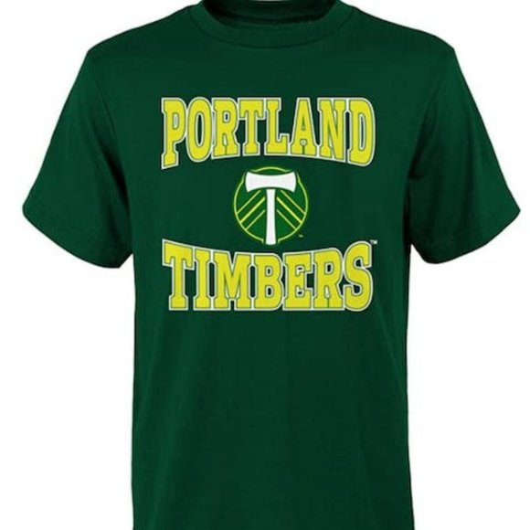 MLS Boys Soccer Portland Timbers Team T-Shirt Youth XLarge - Picture 1 of 1